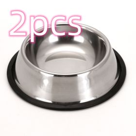 Classic Stainless Steel Bowls (Option: 15 Cm 2pcs)