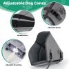 Adjustable Drawstring and Buckle Dog Recovery Collar for After Surgery